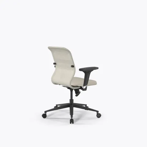 Кресло Sit 8 M4-9D - X2+Extra /Uh00/Wh12/D02P(M09.B11.G19.W02), Молочный