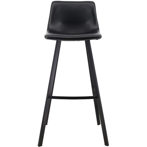 Стул барный Everprof Signal Экокожа Черный