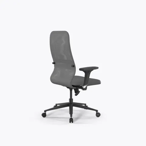 Кресло Sit 8 B2-9D - X2+Extra /Uh00/Wh12/D02P(M09.B11.G19.W02), Серый