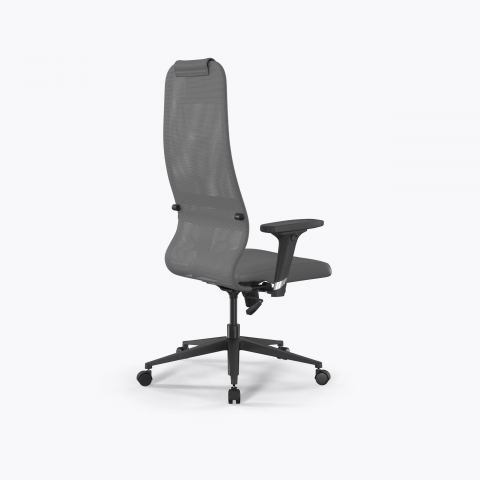 Кресло Sit 8 B1-9D - X2+Extra /Uh00/Wh12/D02P(M09.B11.G19.W02), Серый