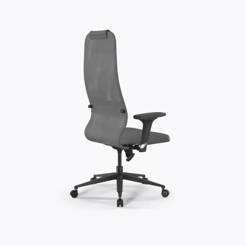 Кресло Sit 8 B1-9D - X2+Extra /Uh00/Wh12/D02P(M09.B11.G19.W02), Серый