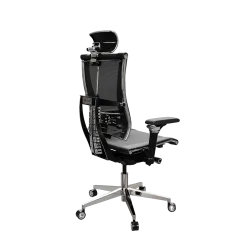 Кресло Y 4DF L2-57D - YM93+Infinity /Vc09/Nc09/D06P/H13mL-3D(M26.B35.G25.W04), Черный