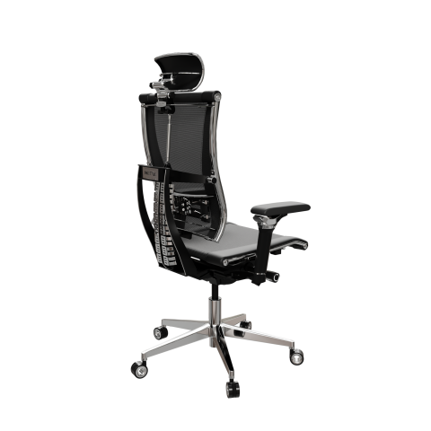 Кресло Y 4DF L2-57D - YM93+Infinity /Vc09/Nc09/D06P/H13mL-3D(M26.B35.G25.W04), Черный