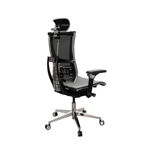 Кресло Y 4DF L2-57D - YM93+Infinity /Vc09/Nc09/D06P/H13mL-3D(M26.B35.G25.W04), Черный