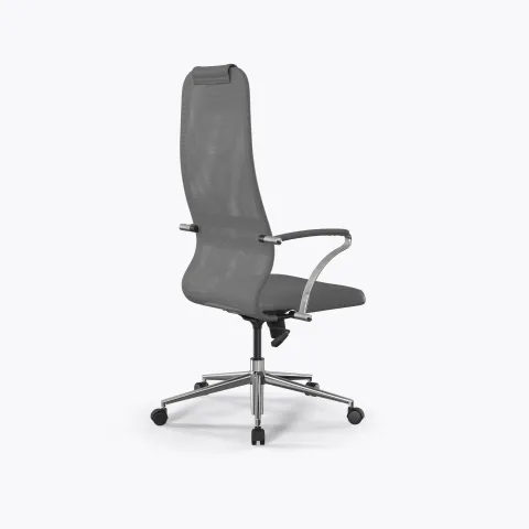 Кресло Sit 8 B1-9K - X2+Extra /Uh00/Wh12/K15cL(M09.B23.G18.W02), Серый