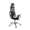 Кресло Y 4DF B2-5D - YM93 /Kc00/Nc00/D15P/H13mM-3D(M26.B35.G25.W04), Серый-Тем.Серый