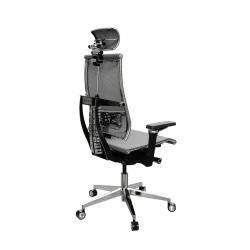 Кресло Y 4DF B2-5D - YM93 /Kc00/Nc00/D15P/H13mM-3D(M26.B35.G25.W04), Серый-Тем.Серый