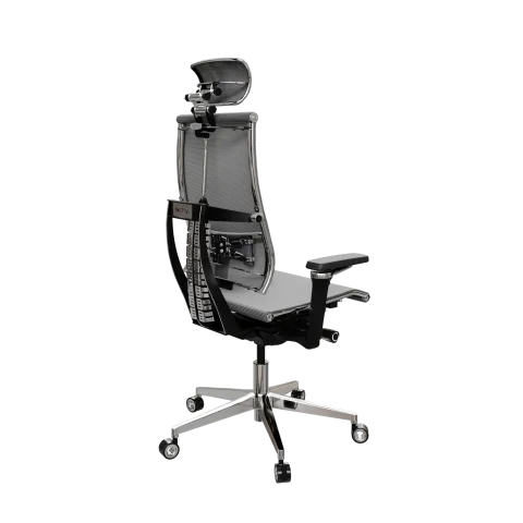 Кресло Y 4DF B2-5D - YM93 /Kc00/Nc00/D15P/H13mM-3D(M26.B35.G25.W04), Серый-Тем.Серый