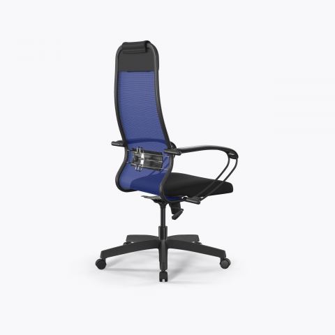 Кресло ErgoLife Set 11/подл.130/осн.Sit 001, Синий-Черный