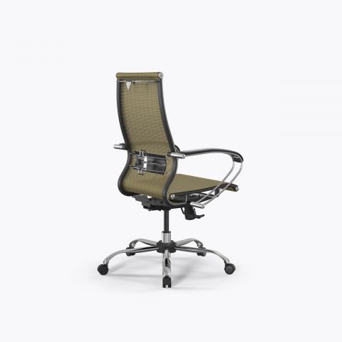 Кресло ErgoLife Set 9/подл.131/осн.Synchro 003, Золотой ротанг