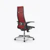 Кресло ErgoLife Set 7/подл.158/осн.Synchro 004, Красный-Черный