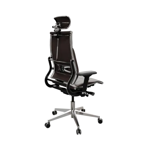 Кресло Move B2-10D - Infinity /Kc06/Nc06/D04P/H13mL-3D(M26.B32.G25.W03), Темно-коричневый