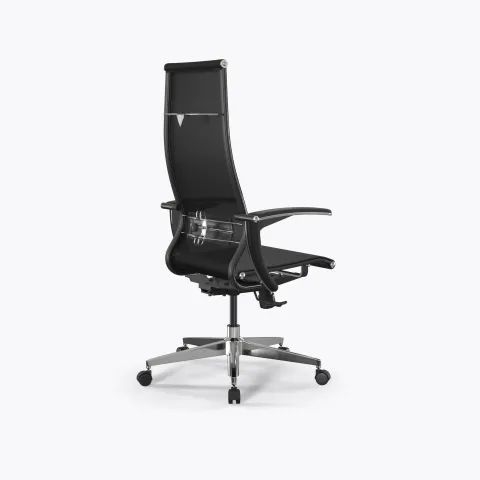 Кресло ErgoLife Set 7/подл.158/осн.Synchro 004, Черный