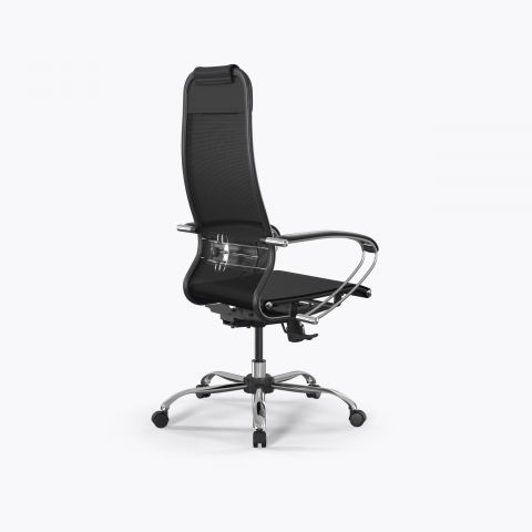 Кресло ErgoLife Set 12/подл.131/осн.Synchro 003, Черный