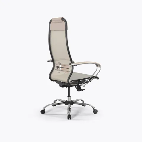 Кресло ErgoLife Set 12/подл.131/осн.Synchro 003, Молочный