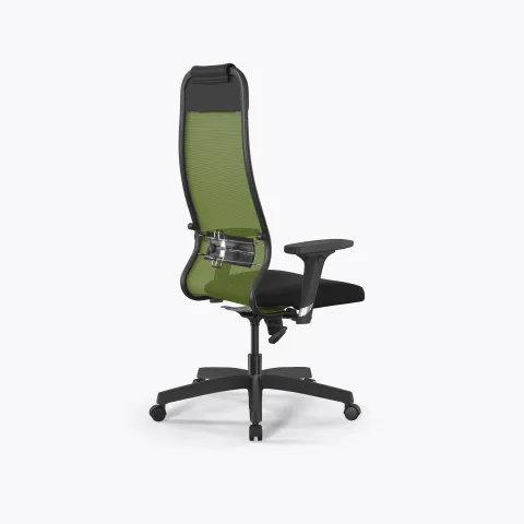 Кресло ErgoLife Set 11/подл.200/осн.Sit 001, Зеленый-Черный