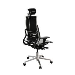 Кресло Move B2-10D - Infinity /Kc06/Nc06/D04P/H13mL-3D(M26.B32.G25.W03), Черный (бежевая строчка)