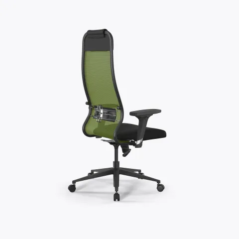 Кресло ErgoLife Set 11/подл.200/осн.Sit 002, Зеленый-Черный