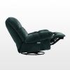 Электрическое кресло-реклайнер Eureka с местом для хранения вещей, зелёный