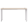 Стол прямой на металлокаркасе Everprof EVO 1580х670x755 мм опоры 45 гр Дуб Соната/Белый