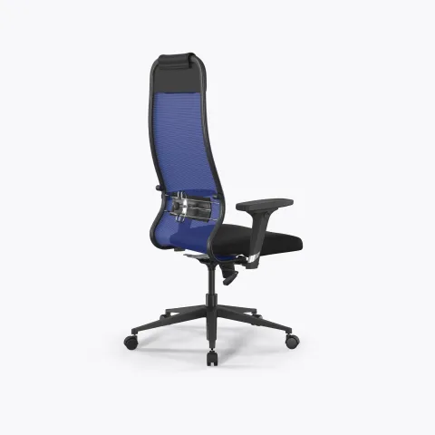 Кресло ErgoLife Set 11/подл.200/осн.Sit 002, Синий-Черный