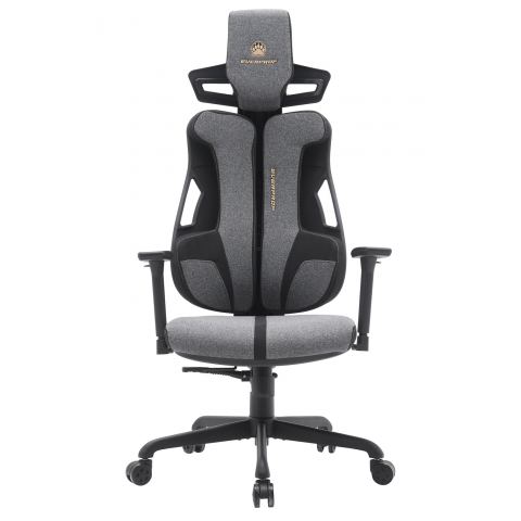 Кресло Everprof Serval S Ткань Черный/Серый