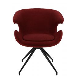 Кресло обеденное Everprof Liberty Ткань Бургунди
