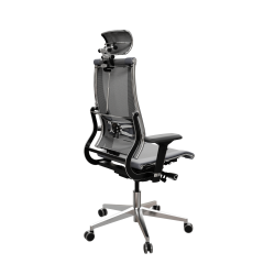 Кресло Move B2-14D - YM93+Infinity /Kc09/Nc09/D04P/H13mM-3D(M26.B32.G25.W03), Серый-Тем.Серый