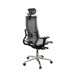 Кресло Move B2-14D - YM93+Infinity /Kc09/Nc09/D04P/H13mM-3D(M26.B32.G25.W03), Серый-Тем.Серый