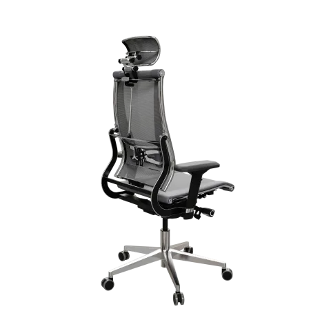 Кресло Move B2-14D - YM93+Infinity /Kc09/Nc09/D04P/H13mM-3D(M26.B32.G25.W03), Серый-Тем.Серый