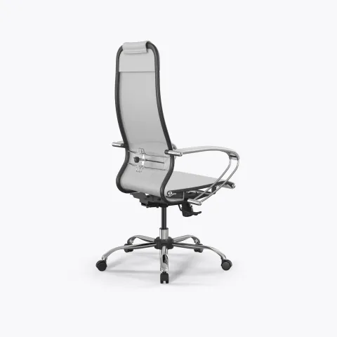 Кресло ErgoLife Set 4/подл.131/осн.Synchro 003, Белый
