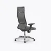 Кресло ErgoLife Set L42 Bravo/подл.200/осн.Synchro 004, Светло-серый