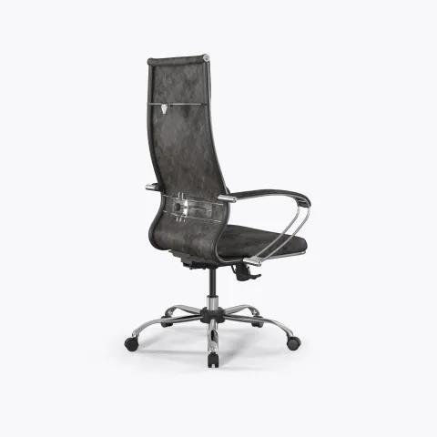 Кресло ErgoLife Set L42 Bravo/подл.118/осн.Synchro 003, Темно-серый