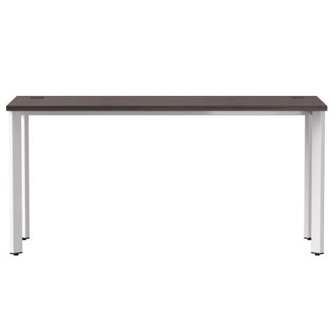 Стол прямой на металлокаркасе Everprof EVO 1580х670x755 мм опоры 45 гр Дуб Пасадена/Белый