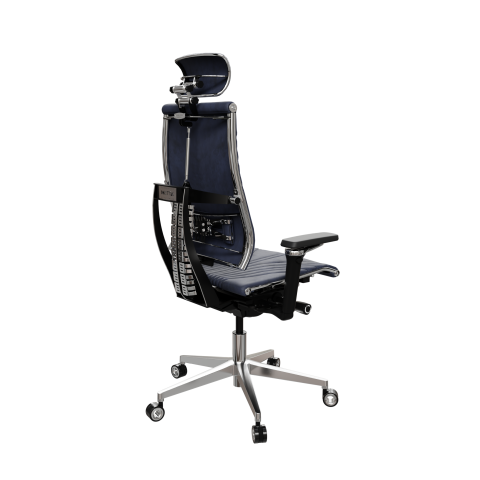 Кресло Y 4DF B2-12D - GoyaLE /Kc31/Nc31/D15P/H13mV-3D(M26.B32.G25.W04), Синий