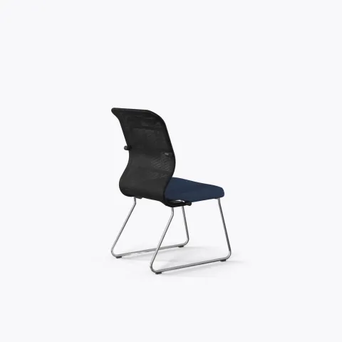Кресло Sit 8 M4-9 - X2+Bahama /Uh00/Wh12(F54), Черный-Синий