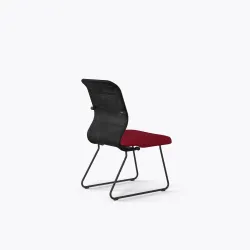 Кресло Sit 8 M4-9 - X2+Bahama /Uh00/Wh12(F57), Черный-Красный