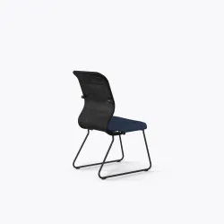Кресло Sit 8 M4-9 - X2+Bahama /Uh00/Wh12(F57), Черный-Синий