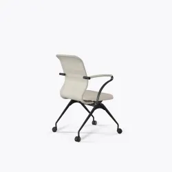 Кресло Sit 8 M4-9K - X2+Extra /Uh00/Wh12/K15bL(F56.W01), Молочный