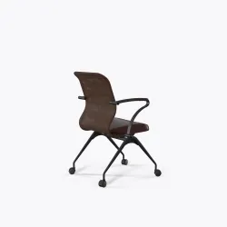 Кресло Sit 8 M4-9K - X2+Extra /Uh00/Wh12/K15bL(F56.W01), Темно-коричневый