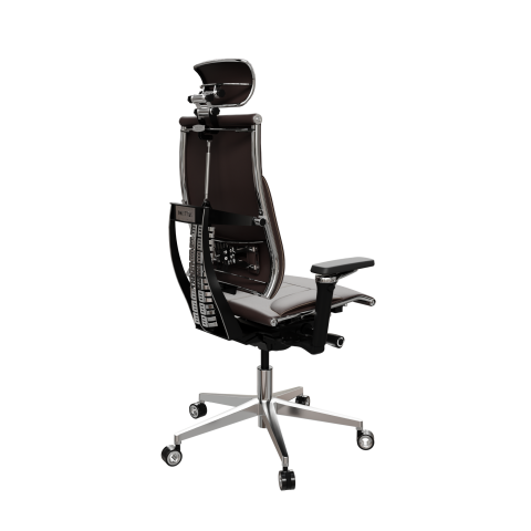 Кресло Y 4DF B2-10D - Infinity /Kc06/Nc06/D15P/H13mL-3D(M26.B32.G25.W04), Темно-коричневый