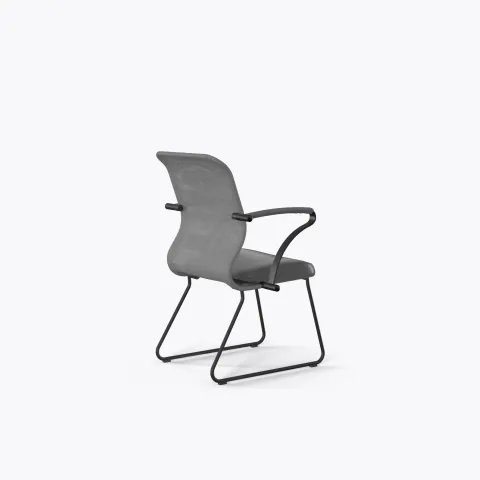 Кресло Sit 8 M4-9K - X2+Extra /Uh00/Wh12/K15bL(F57), Серый