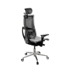 Кресло Y 4DF B2-14D - YM93+Infinity /Kc09/Nc09/D15P/H13mM-3D(M26.B32.G25.W04), Серый-Тем.Серый