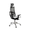 Кресло Y 4DF B2-14D - YM93+Infinity /Kc09/Nc09/D15P/H13mM-3D(M26.B32.G25.W04), Св.серый-Белый