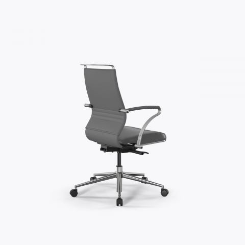 Кресло SynchroSit Well M3-192K - Extra /Ach46/Wm12/K15cL(M24.B23.G18.W02), Серый