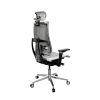 Кресло Y 4DF B2-14D - YM93+Infinity /Kc09/Nc09/D15P/H13mL-3D(M26.B32.G25.W04), Св.серый-Белый