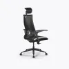 Кресло SynchroSit 10 B2-170U - T+UMF(SY271)+Extra /Kb38/Wh09/U0mL-b/H13mL-Pf-1DF(M20.B11.G19.W02), Черн-Бел