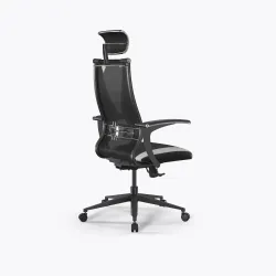 Кресло SynchroSit 10 B2-170U - T+UMF(SY271)+Extra /Kb38/Wh09/U0mL-b/H13mL-Pf-1DF(M20.B11.G19.W02), Черн-Бел