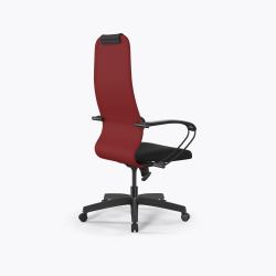 Кресло SU-B-10/подл.130/осн.001, Красный-Черный