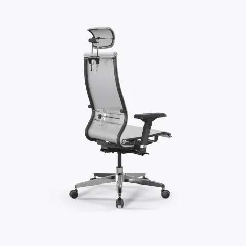 Кресло SynchroSit 10 B2-107D - T /Km00/Nb00/D04P/H13mL-2D(M24.B22.G18.W03), Белый